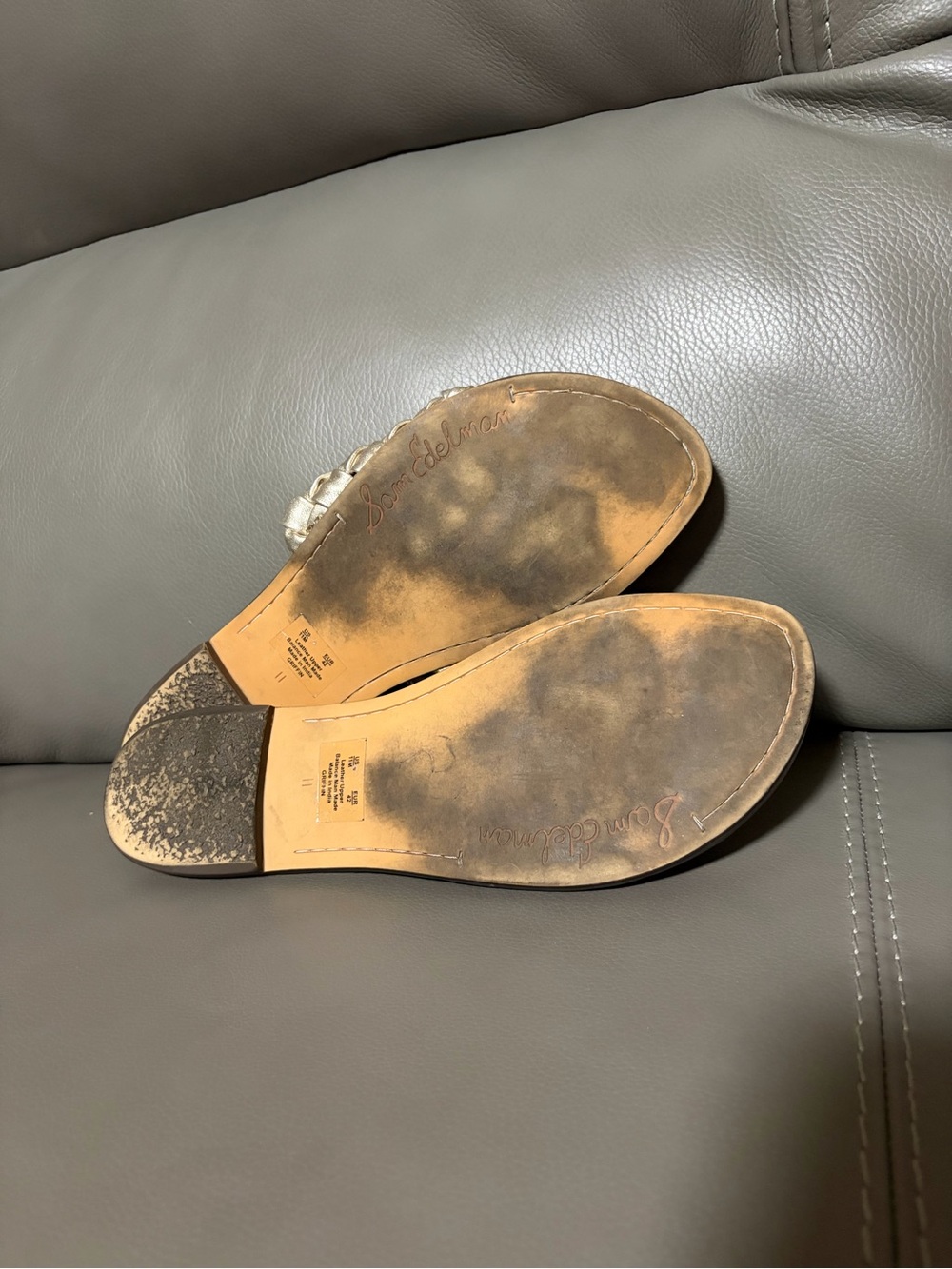 Sam Edelman Women's Griffin woven Slide Sandals. - Picture 7 of 8